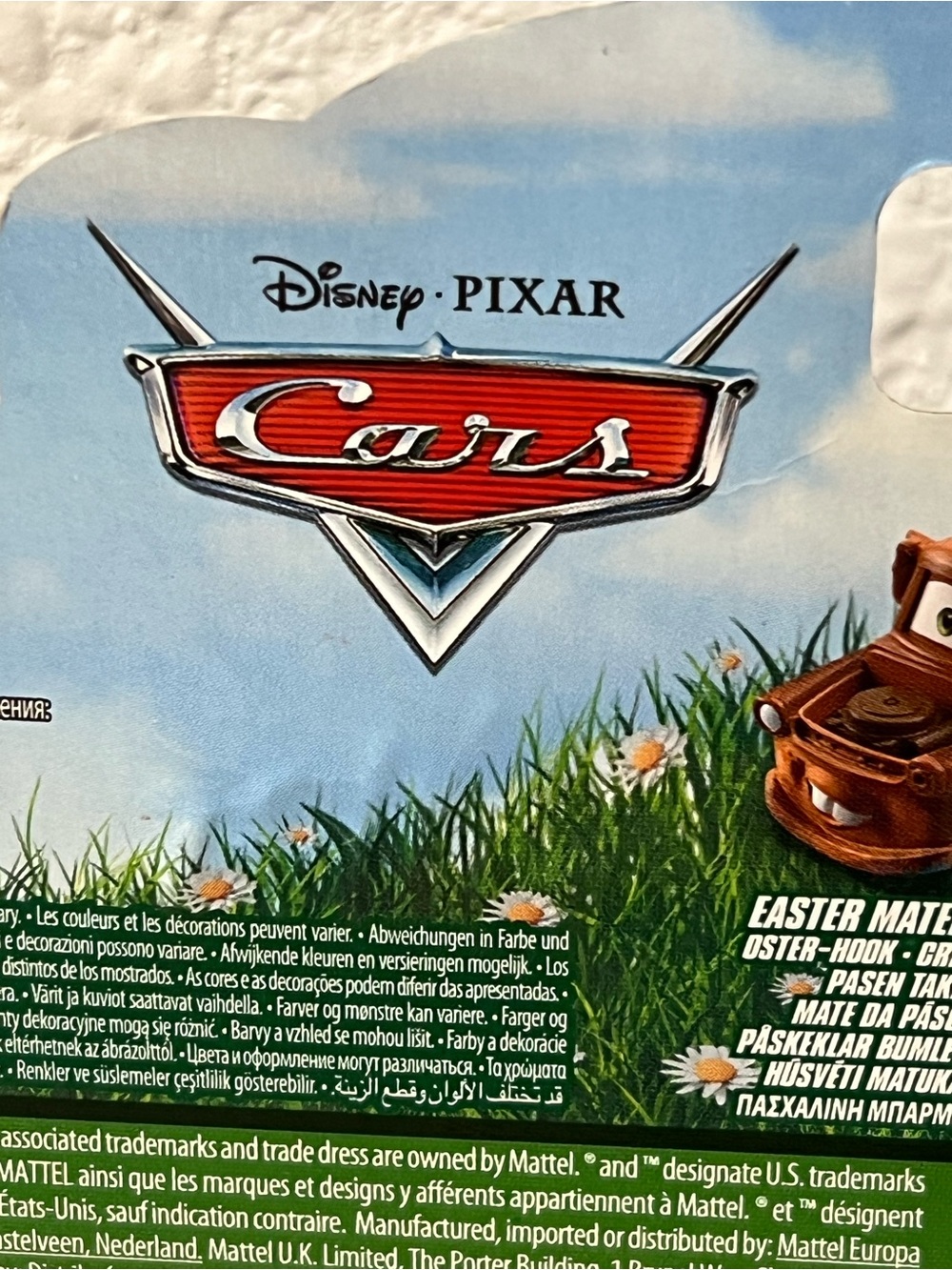 Mattel Disney Pixar Cars Easter Mater Die-Cast - Brown, Blue, Green - Picture 5 of 7